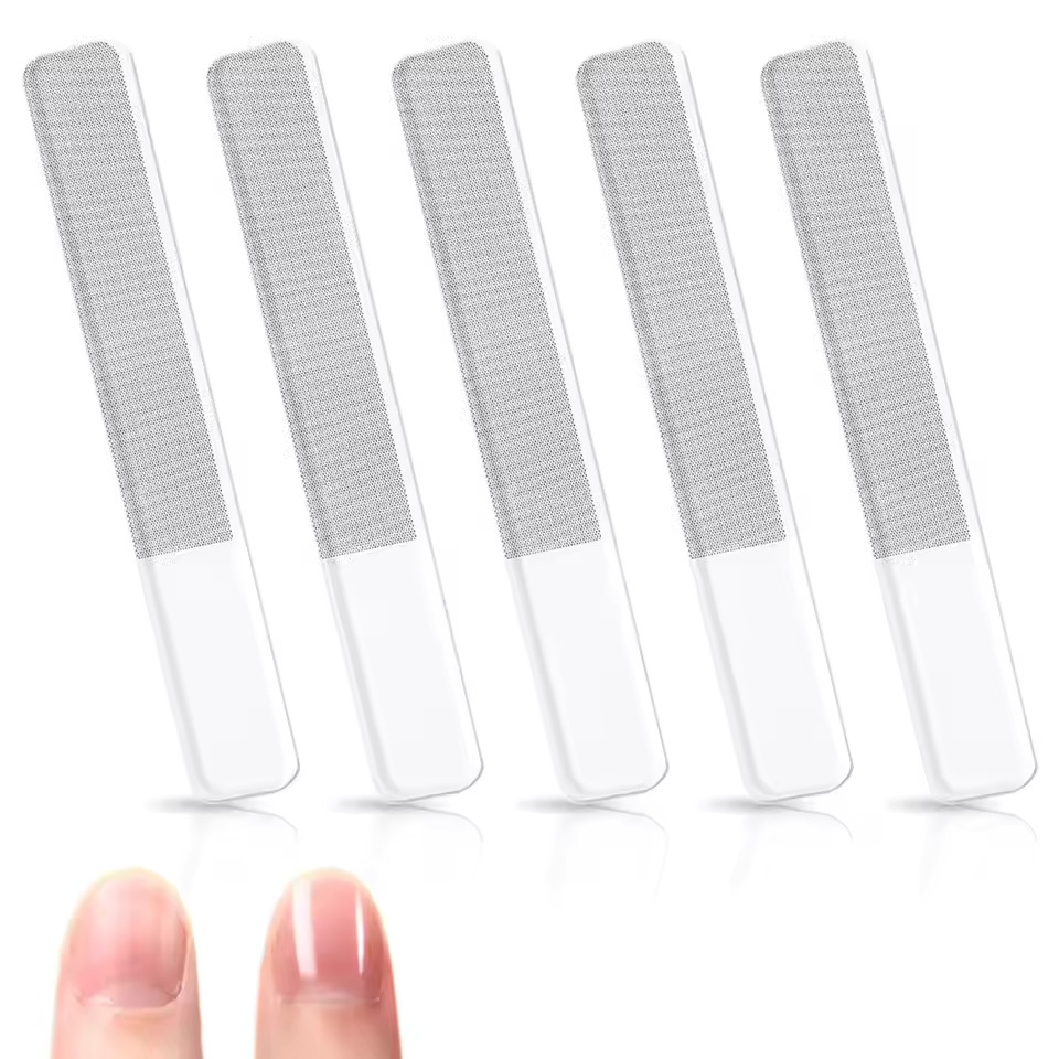 Nail Art Glossy - 1/8Pcs Glass Nail Shiner Upgrade Glass