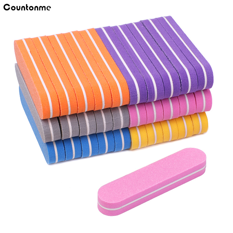 Nail Art Inspo - 10Pcs Mini Nail File Buffer Block