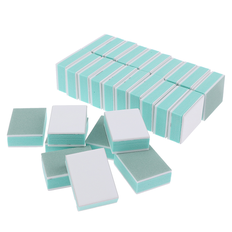 Nail Art Glossy - 50 Pcs/lot Mini Nail Buffer Block