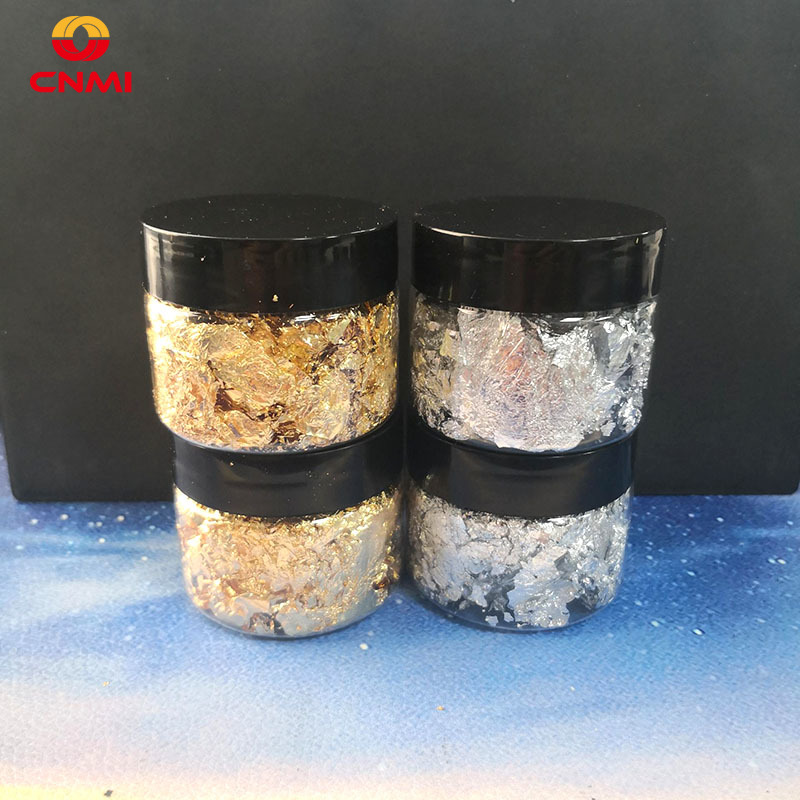 Nail Art Wedding - 3g Gold Leaf Flakes Epoxy Resin