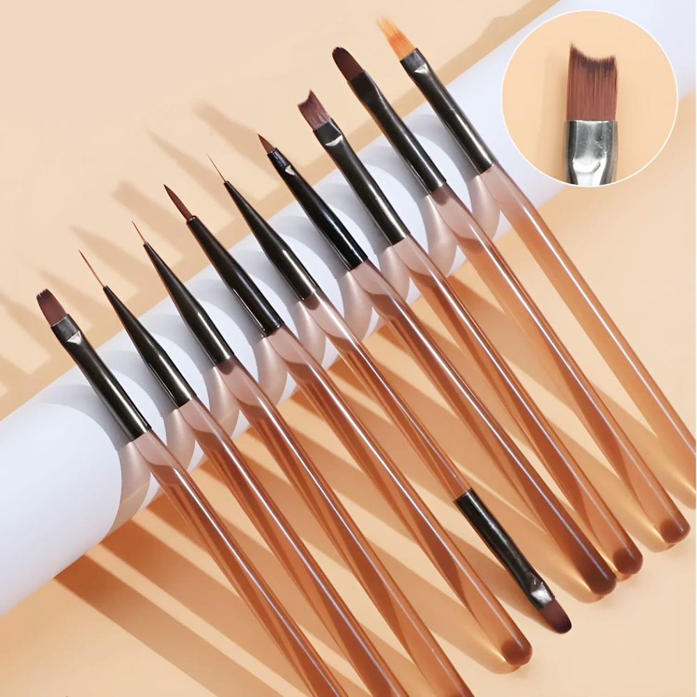 Nail Art Pinterest - 9PCS Nail Brush for Nail Art