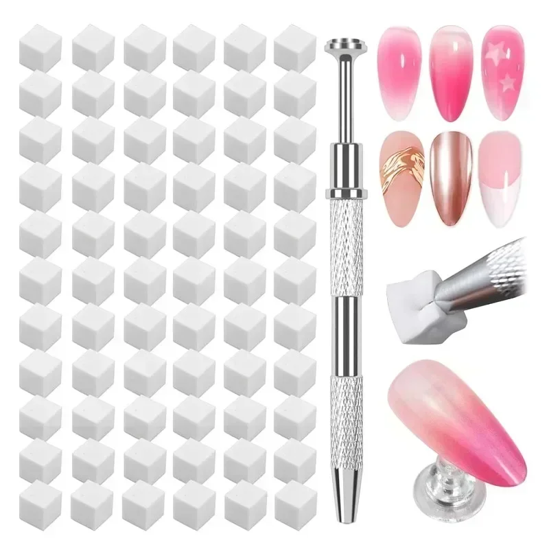 Nail Art Pinterest - Mini Square Nail Art Sponge with