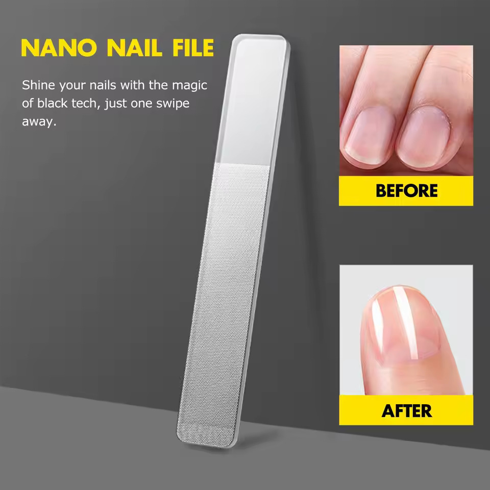 1/8Pcs Glass Nail Shiner Upgra - Nail Art Glossy review and price