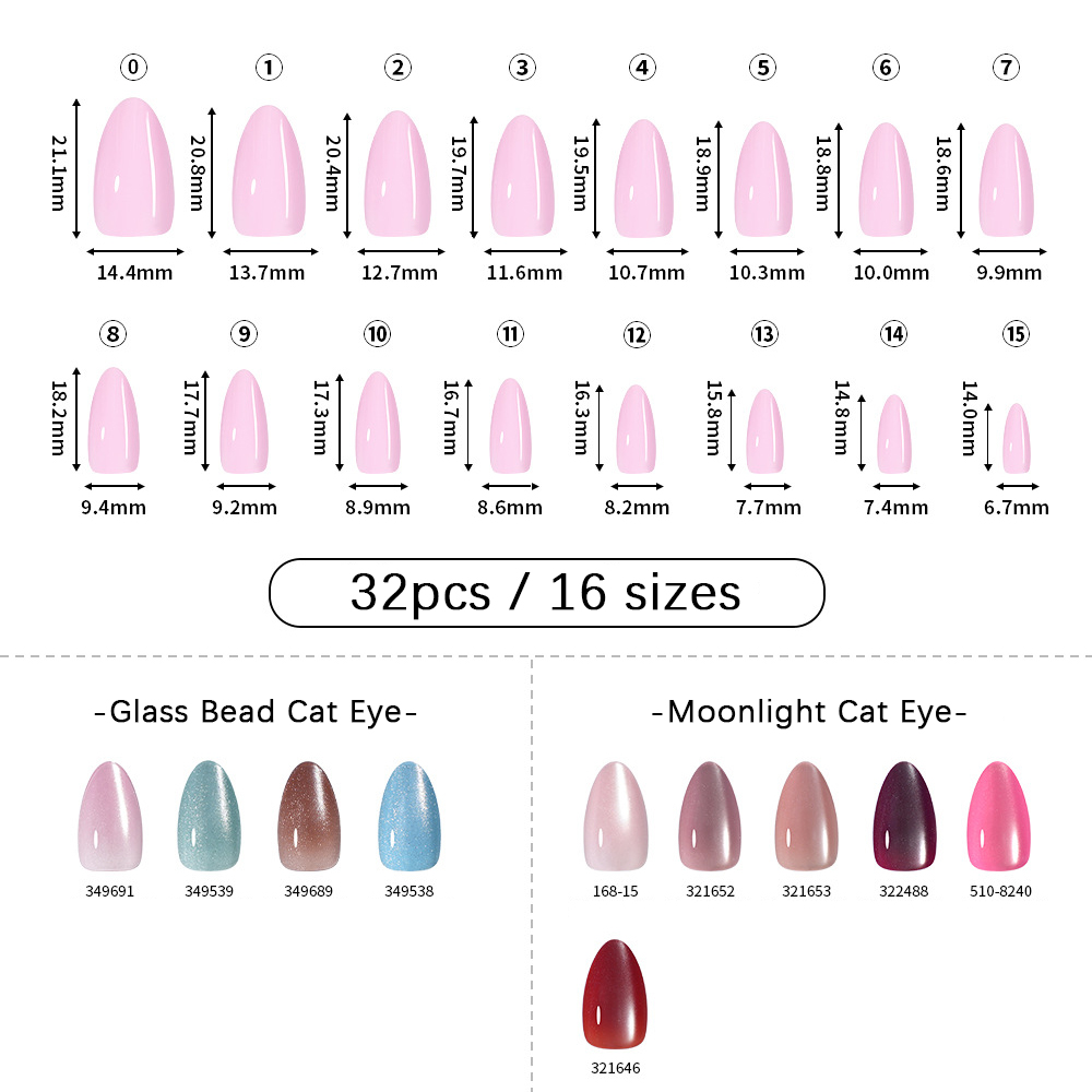 VITAGWX 32pcs Press on Nails A - Nail Art Inspo review and price
