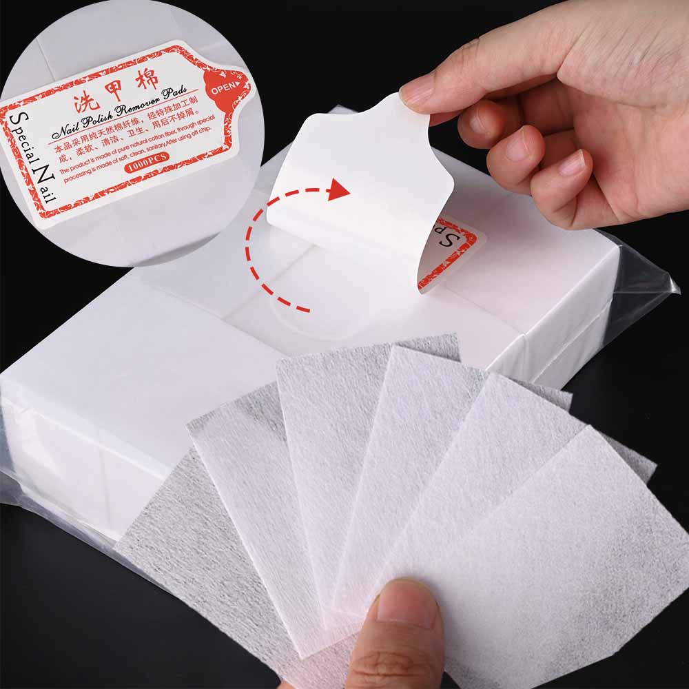 100/1000Pcs Nail Cleansing Wip - Nail Art Remove review and price