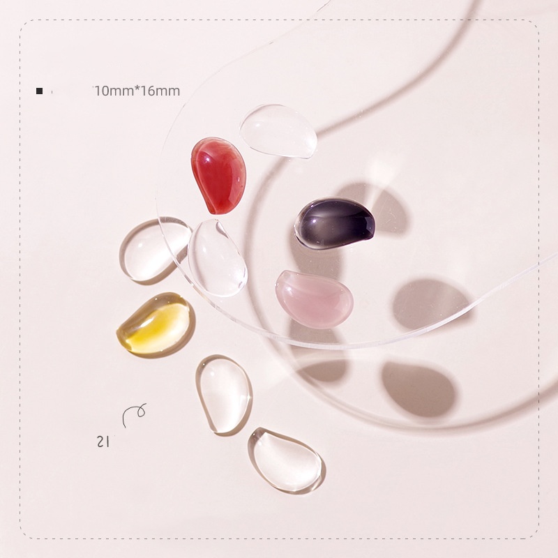 40Pcs Transparent Glass Nail A - Nail Art Pinterest review and price