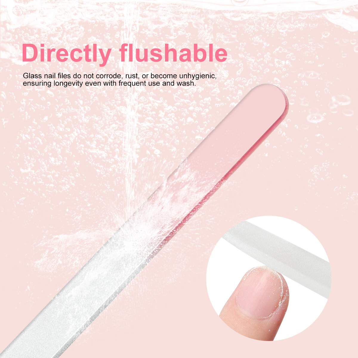 Color Nano Glass Nail File Tra - Nail Art Glossy review and price