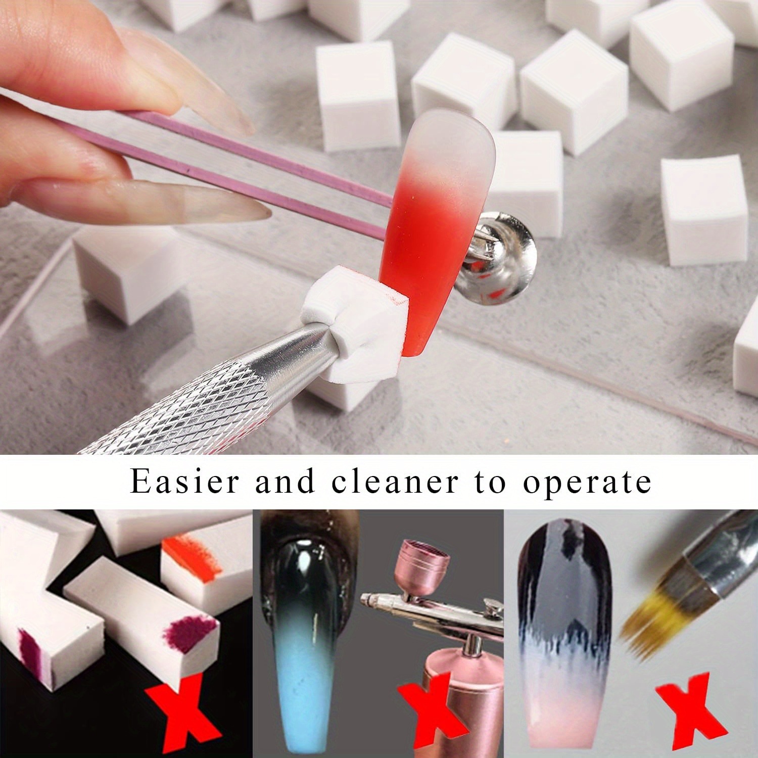 1/50/100Pcs Square Nail Art Sp - Nail Art Inspo review and price