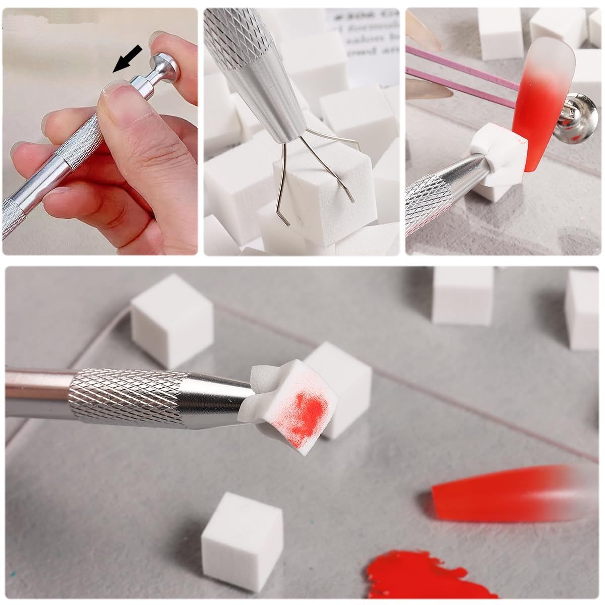 1/50/100Pcs Square Nail Art Sp - Nail Art Inspo review and price