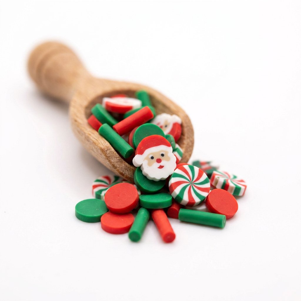 250pcs Christmas Polymer Clay  - Nail Art Wedding review and price
