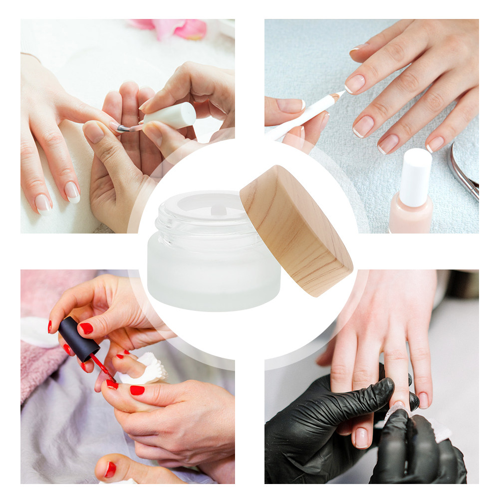 Premium Wooden Base Glass Mani - Nail Art Remove review and price