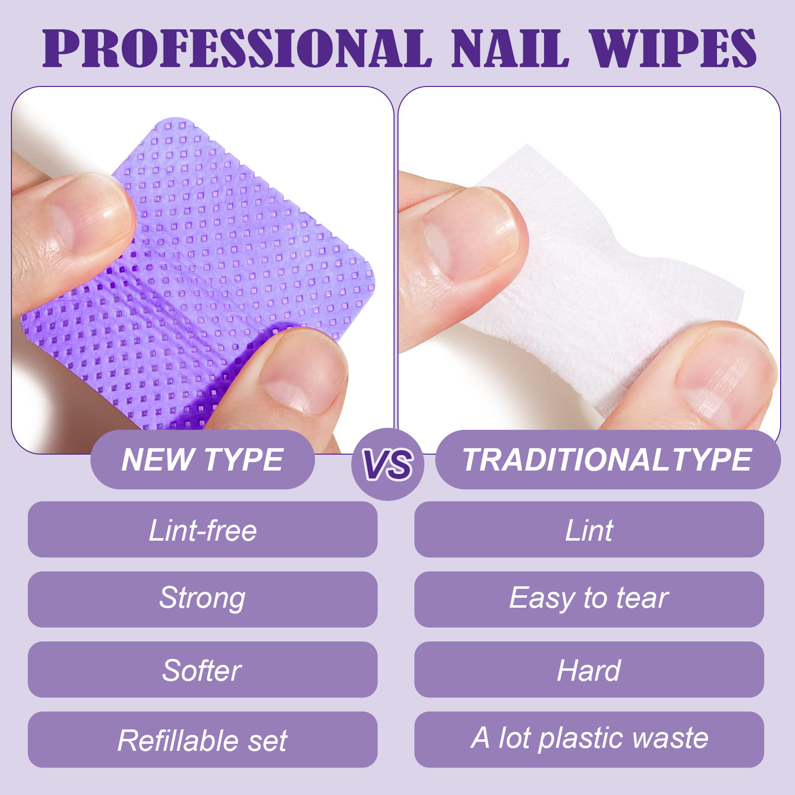 630/1200pcs Lint-Free Gel Nail - Nail Art Remove review and price