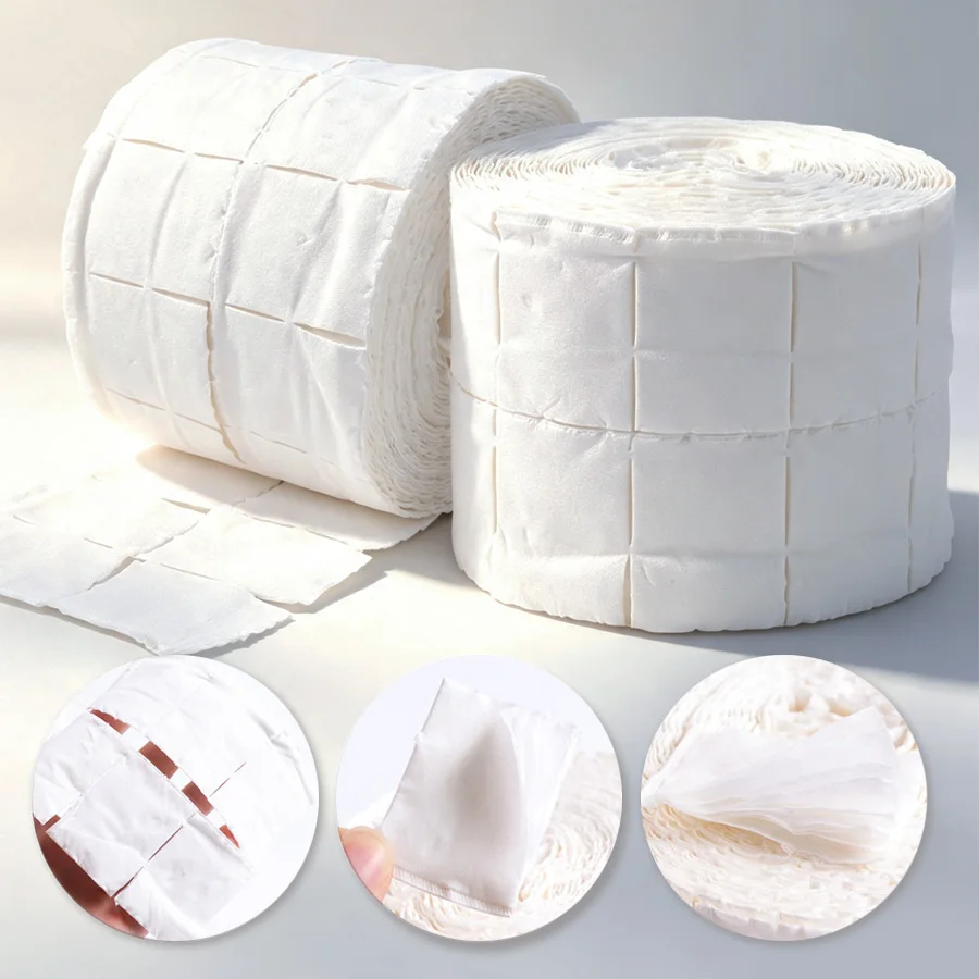 300/500Pcs Roll Lint Free Cott - Nail Art Remove review and price
