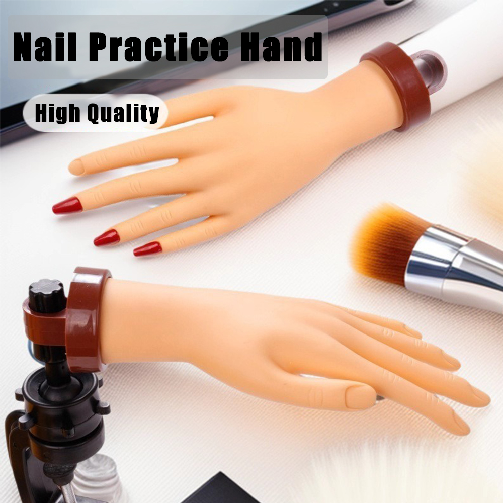 Flexible Silicone Nail Practic - Nail Art Fake review and price