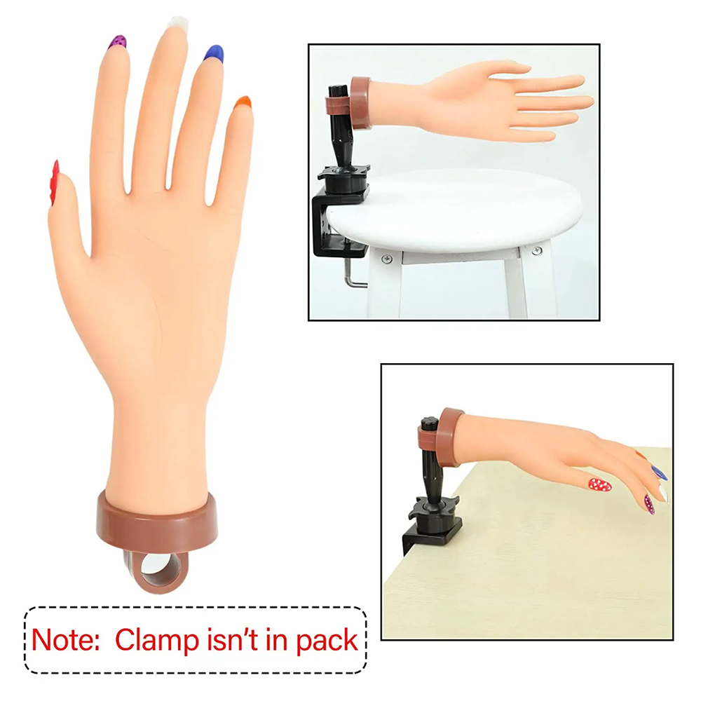 Flexible Silicone Nail Practic - Nail Art Fake review and price