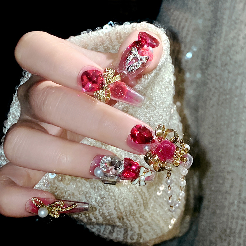 24pcs New Year Heavy Metal Pre - Nail Art Wedding review and price