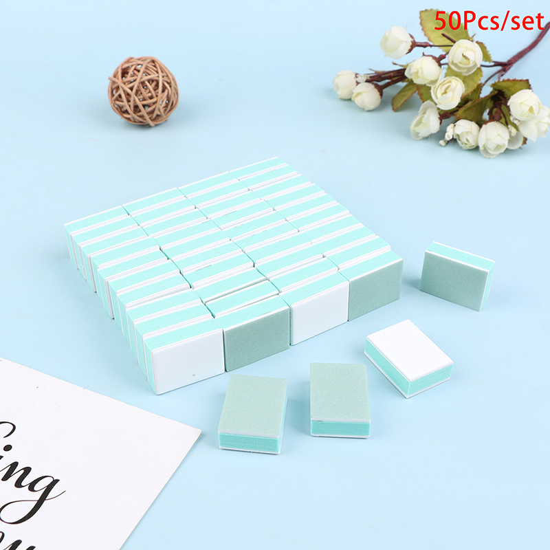 50 Pcs/lot Mini Nail Buffer Bl - Nail Art Glossy review and price