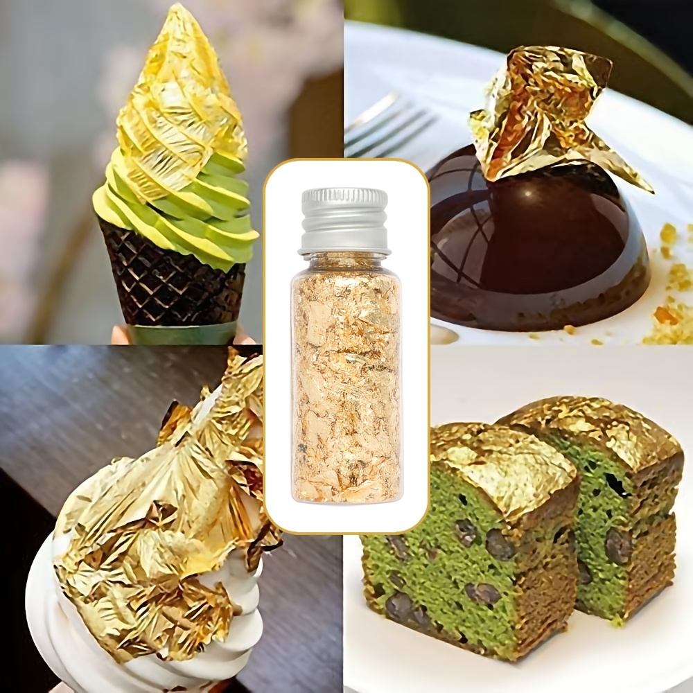 Metallic Leaf Flakes,Cake Deco - Nail Art Wedding review and price