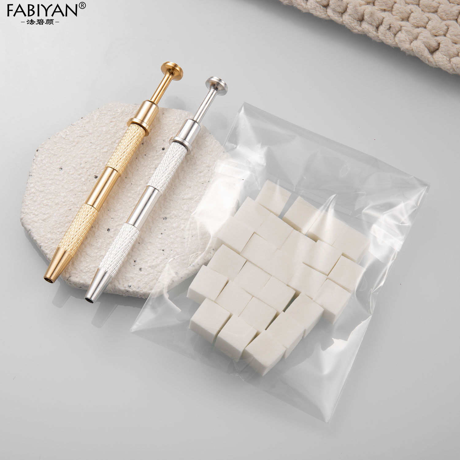 50Pcs Mini Sponge Gradient Nai - Nail Art Glossy review and price