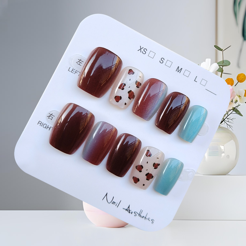 10Pcs Autumn Winter New Style  - Nail Art Fake review and price