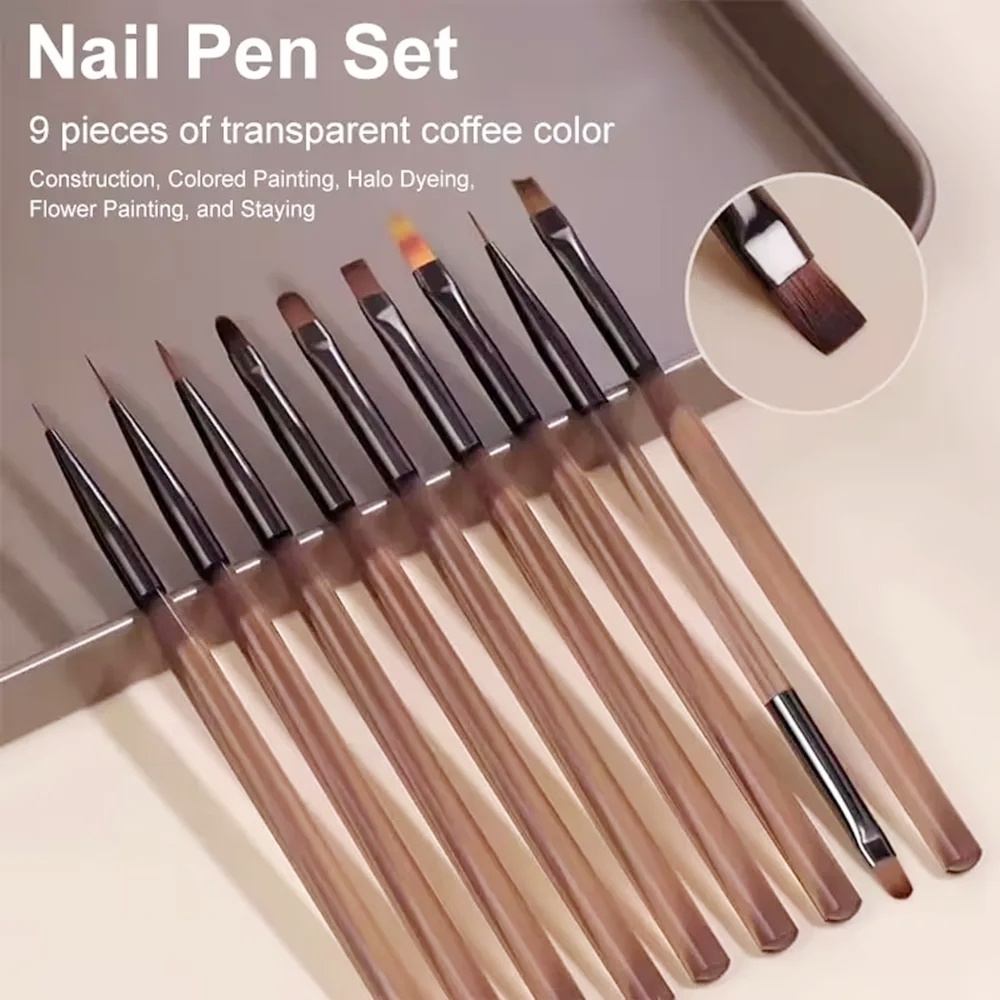 9PCS Nail Brush for Nail Art D - Nail Art Pinterest review and price