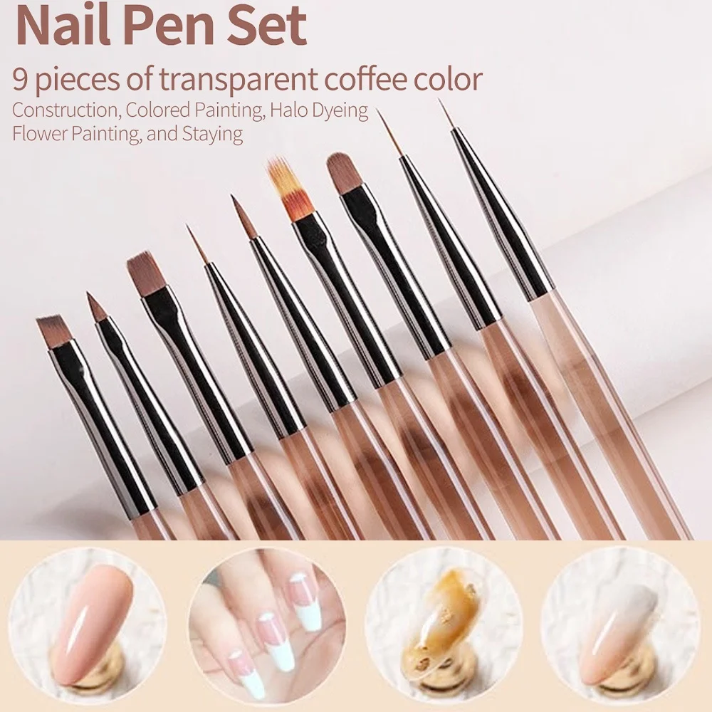 9PCS Nail Brush for Nail Art D - Nail Art Pinterest review and price