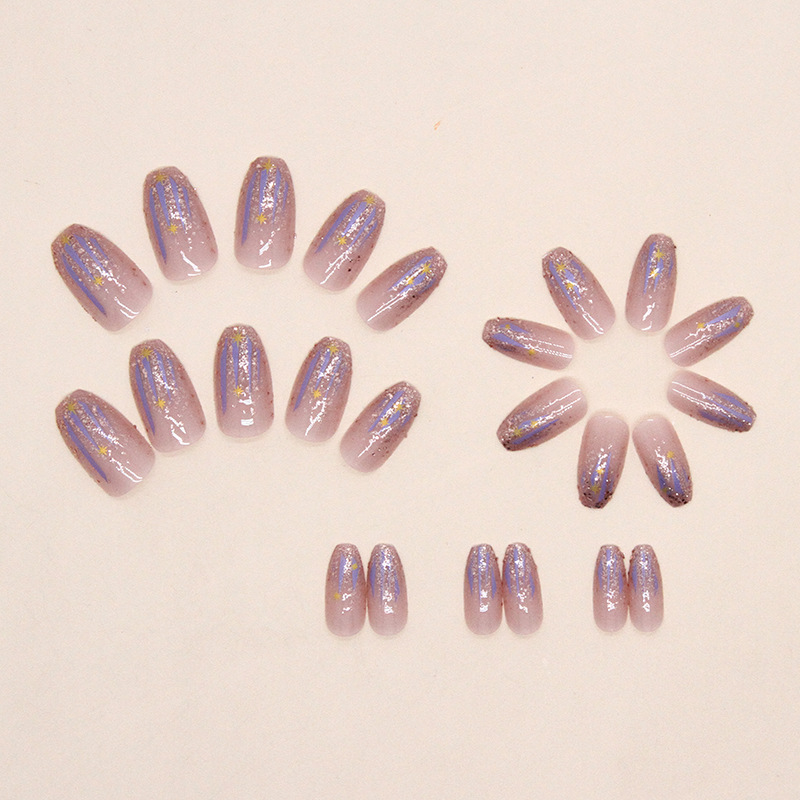 Short fake nails for women gir - Nail Art Glossy review and price