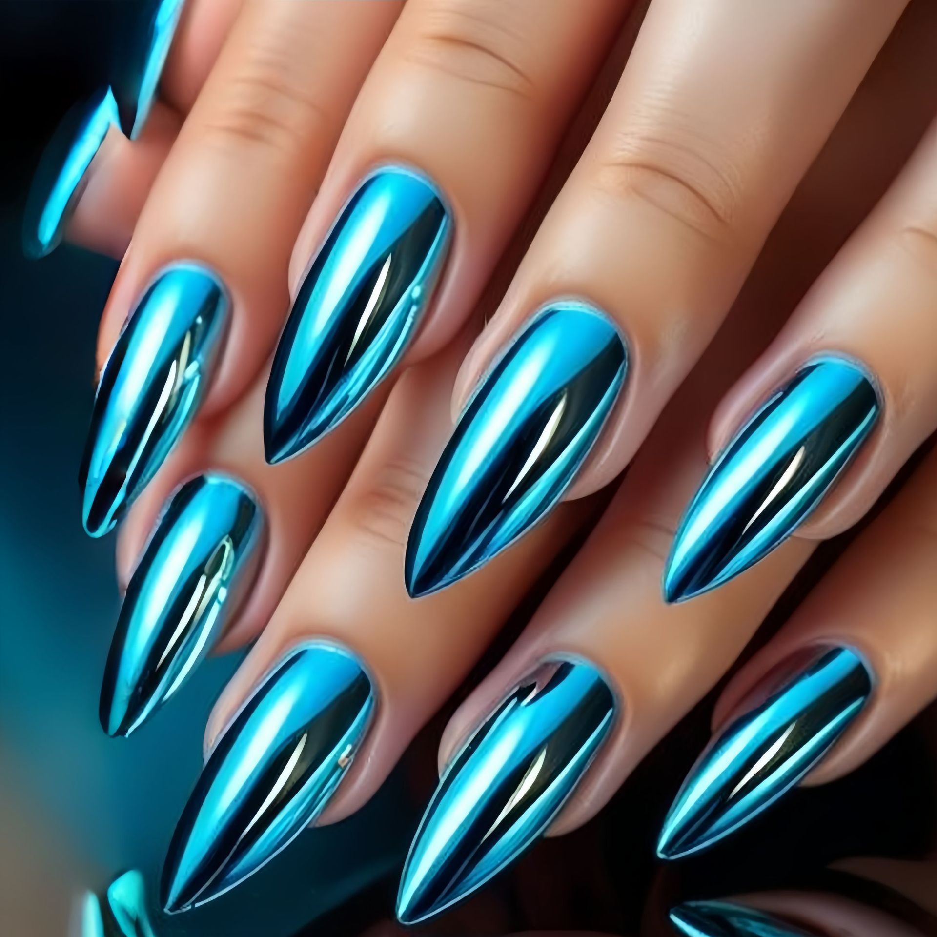 Medium fake nails for women  g - Nail Art Glossy review and price