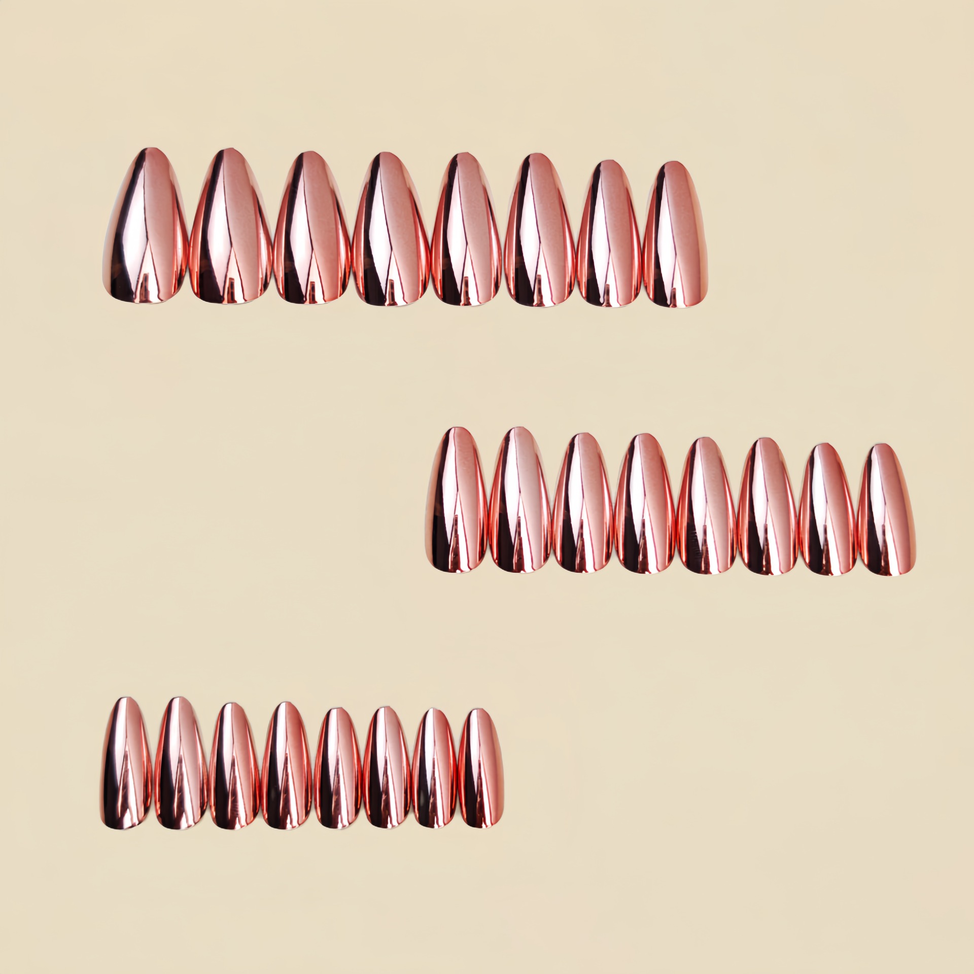 Medium fake nails for women  g - Nail Art Glossy review and price