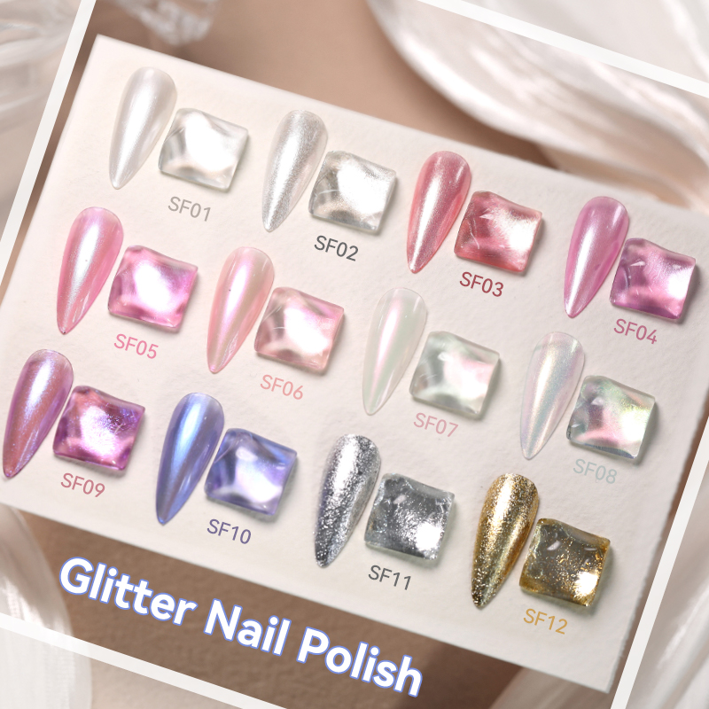 LILYCUTE 7ml 12 Colors Glitter - Nail Art Glossy review and price